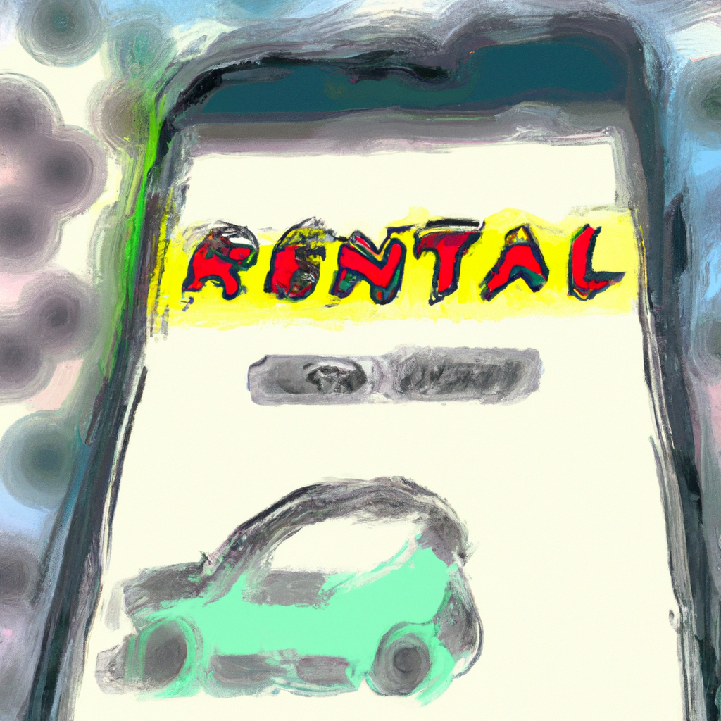 A car rental app