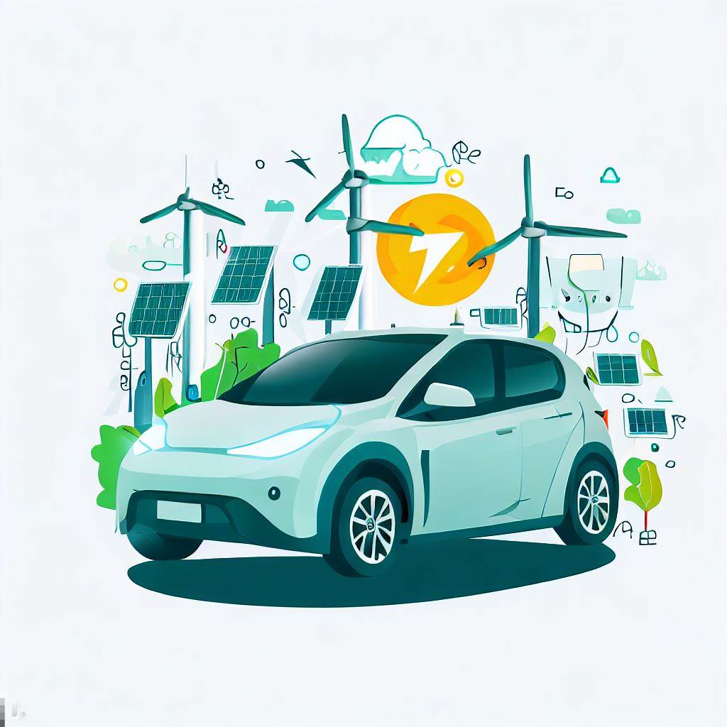 Electric car and renewable energy sources