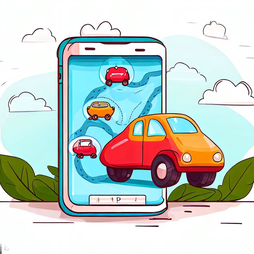 Mobile app for car rental
