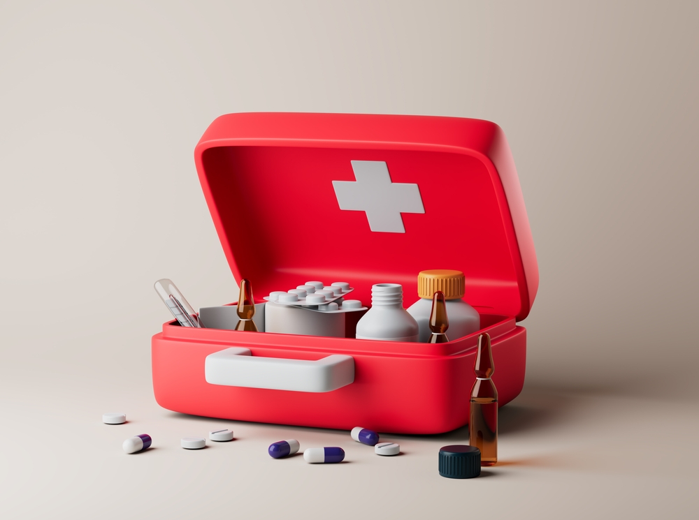 Road trip car essentials | first aid kit
