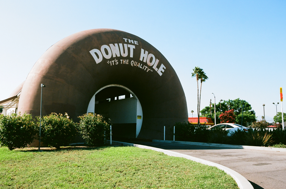The Donut Hole in La Puente, California - unique road trip locations