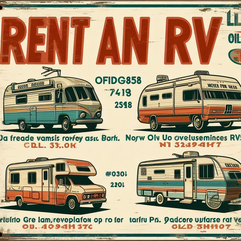 Rent an RV - holiday travel tips
