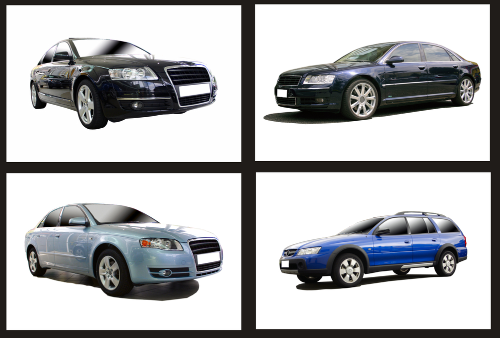 collage of different cars for holiday car rental