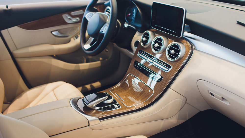 Comfortable Interior of a Long-Term Rental Car